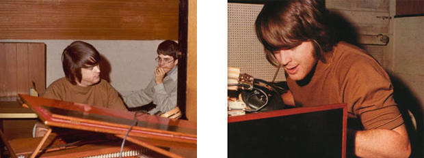 Brian Wilson and Van Dyke Parks producing SMiLE