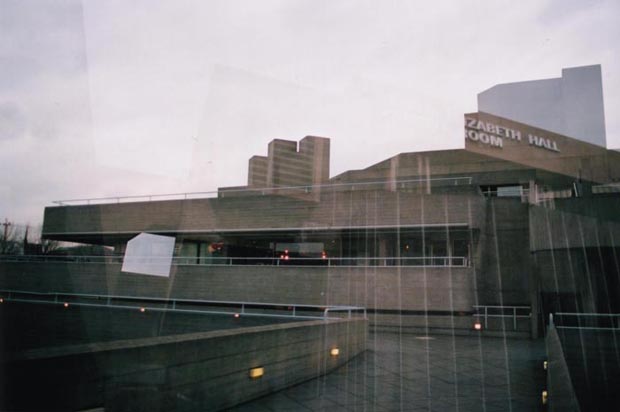 Double-Exposed South Bank Centre London