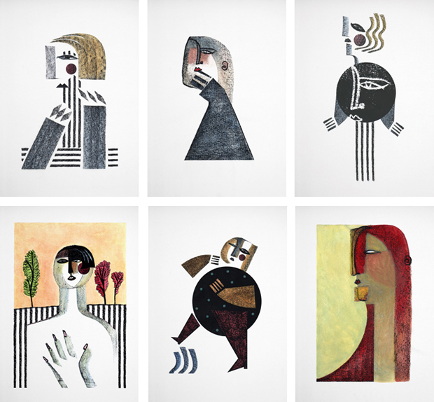 Drawings by Sally Dige Jorgensen
