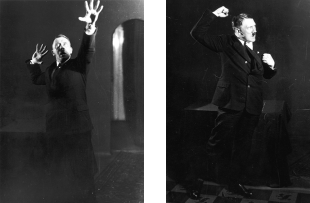Adolf Hitler Posing