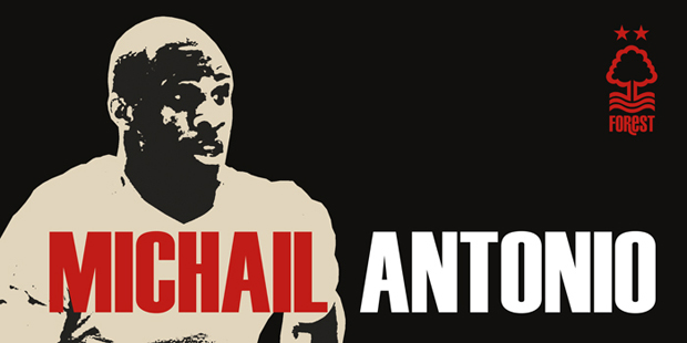 Nottingham Forest Michail Antonio Flag Design by Kristian Goddard