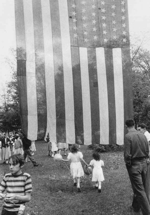 Robert Frank 4th of July Jay from The Americans