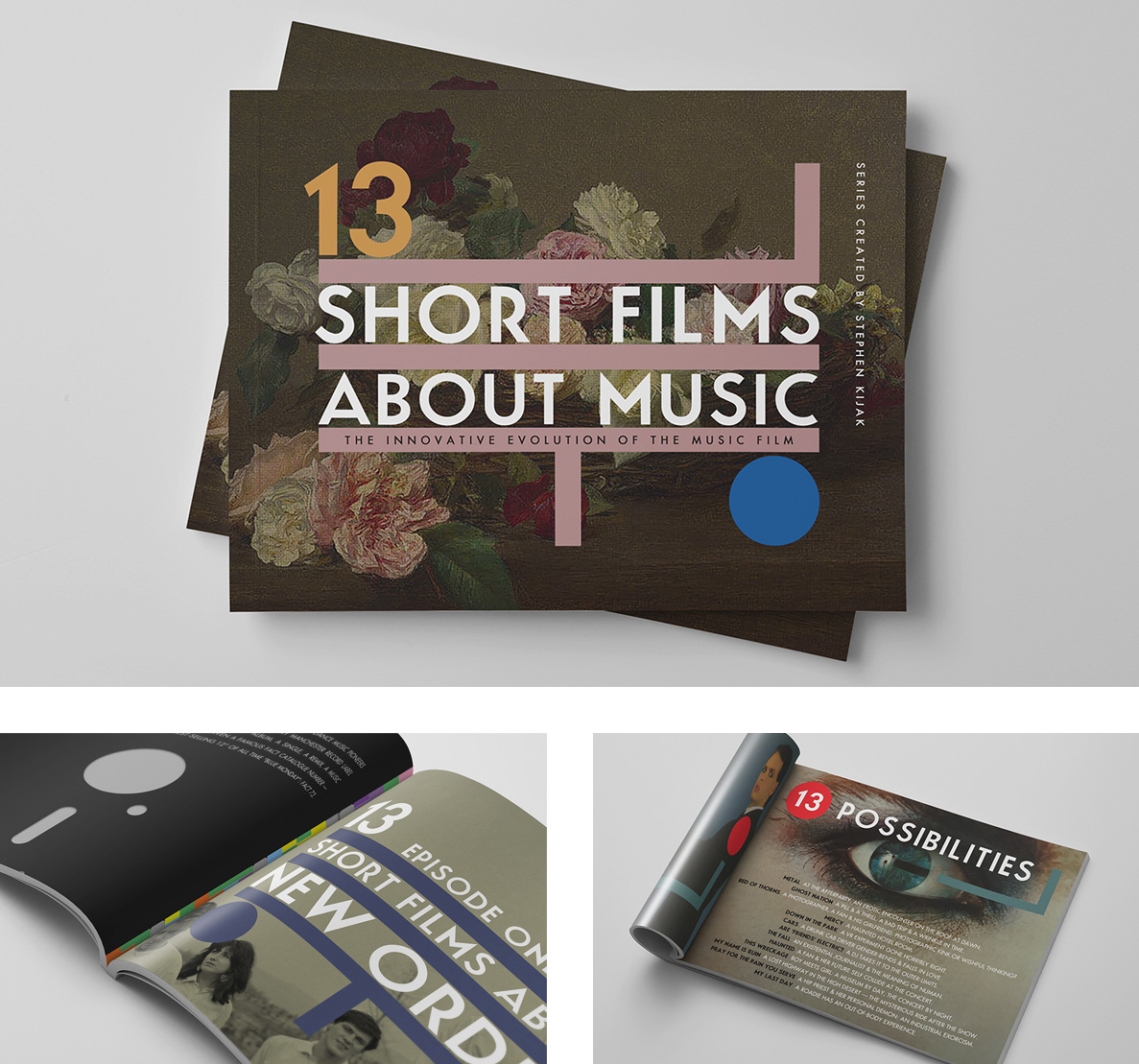 13 Short Films About Music Pitch Deck by Kristian Goddard for the Paradigm Talent Agency