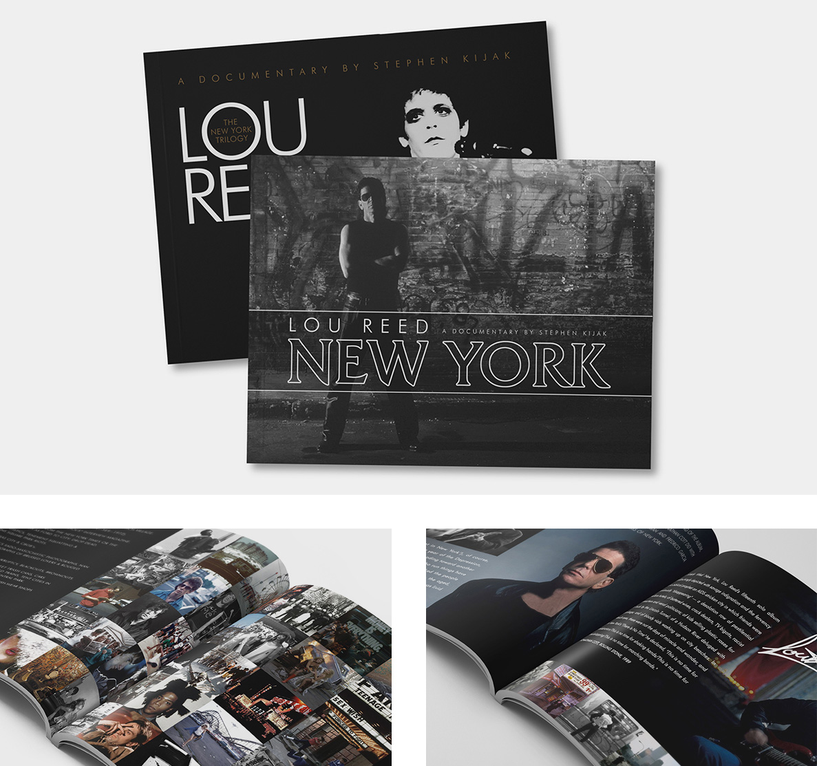 Lou Reed New York Pitch Deck Designby Kristian Goddard