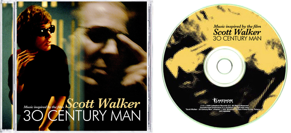 Scott Walker 30 Century Man Tribute CD on Lakeshore Records Designed by Kristian Goddard