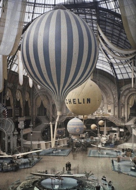 Air Show at the Grand Palais Paris France 1909
