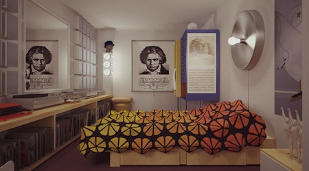 Alex's Bedroom from Stanley Kubrick's A Clockwork Orange