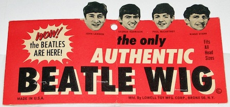 Authentic Beatle Wig