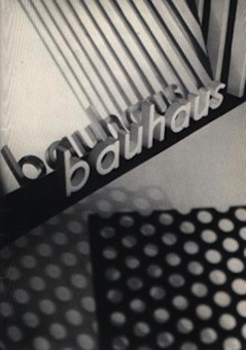 Bauhaus Shadow Typography