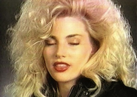 Blonde Girl In Leather Jacket Video Still