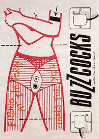 Buzzcocks 'Fizzing At The Terminals For You' Poster by Malcolm Garrett