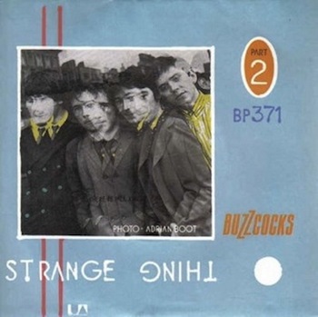 Buzzcocks Strange Thing Single Cover