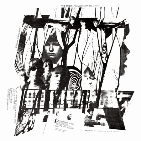 The Byrds 'Younger Than Yesterday' Back Cover