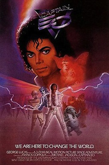 Captain EO Poster