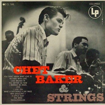 Chet Baker and Strings Record Cover
