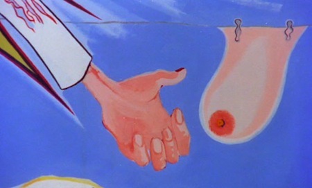 Christiane Kubrick Painting from A Clockwork Orange