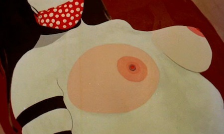 Christiane Kubrick Painting from A Clockwork Orange