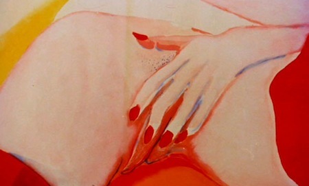 Christiane Kubrick Painting from A Clockwork Orange
