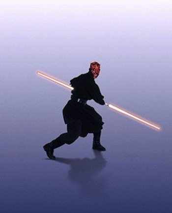 Darth Maul Evil Phantom Menace Poster Star Wars Episode 1