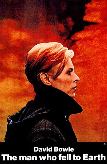 David Bowie 'The Man Who Fell to Earth' Movie Poster