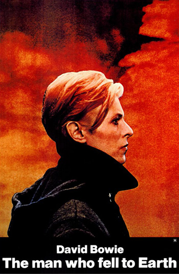 David Bowie 'The Man Who Fell to Earth' Movie Poster