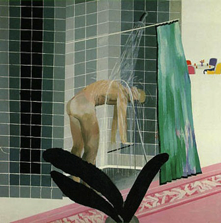 David Hockney Shower Painting 