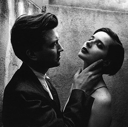 David Lynch and Isabella Rossellini Blue Velvet
