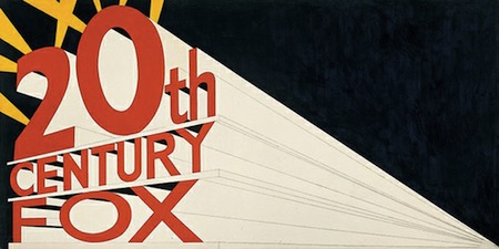 Edward Ruscha 20th Century Fox Pop Art