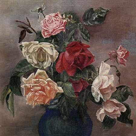 Flower Painting by Adolf Hitler