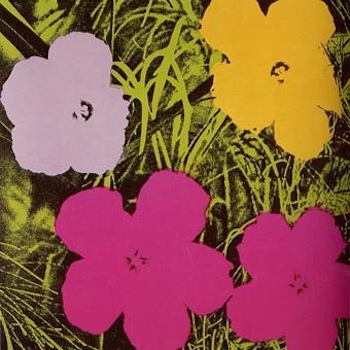 Flowers by Andy Warhol