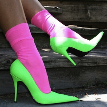 Fluorescent Shoes and Socks