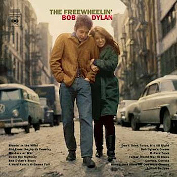 The Freewheelin' Bob Dylan Columbia Records Cover Art