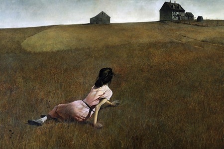 Girl In Wheat Field