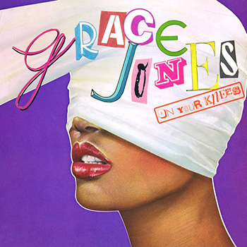 Grace Jones On Your Knees Twelve Inch Single Cover Artwork