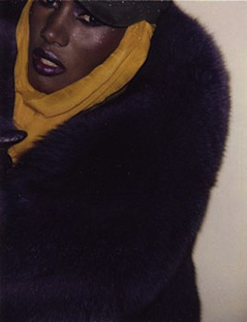 Grace Jones Polaroid