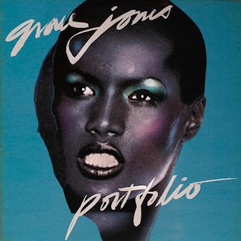 Grace Jones 'Portfolio' Vinyl Record Cover
