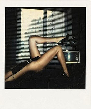 Helmut Newton Sexy Polaroid