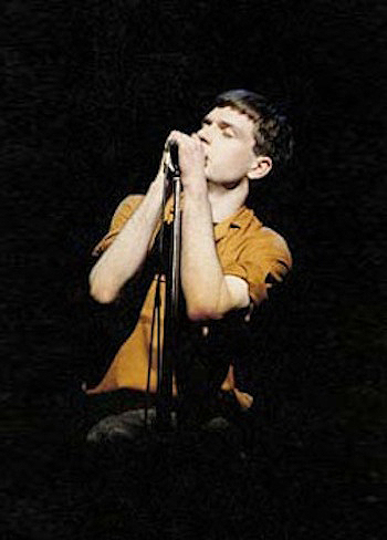 Ian Curtis of Joy Division