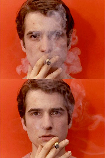 Jean-Pierre Leaud Smoking Cigarette