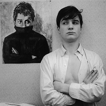 Jean Pierre Leaud in Antoine and Colette with 400 Blows Photo Portrait