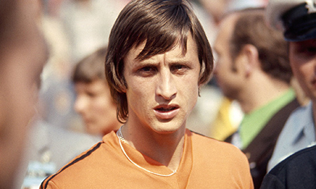 Johan Cruyff Before the 1974 World Cup Final Holland Netherlands v West Germany