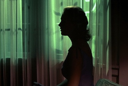 Kim Novak in Alfred Hitchcock Vertigo Film Noir
