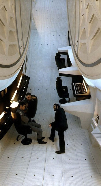 Stanley Kubrick During the Making of 2001 A Space Odyssey