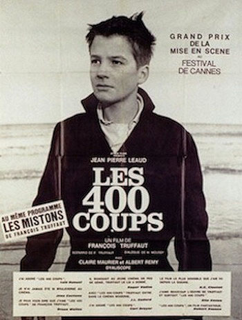 Les Quatre Cents Coups 400 Blows Poster starring Jean Pierre Leaud