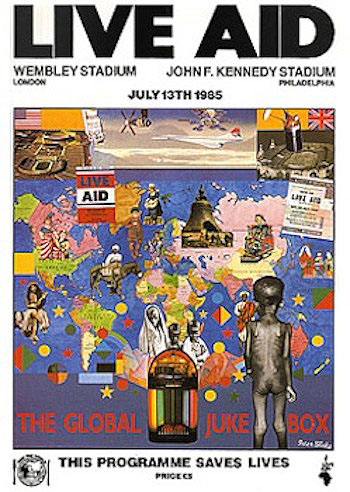 Live Aid Programme by Peter Blake