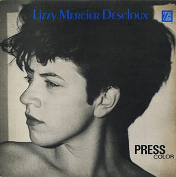Lizzy Mercier Descloux 'Press Color' CD Cover