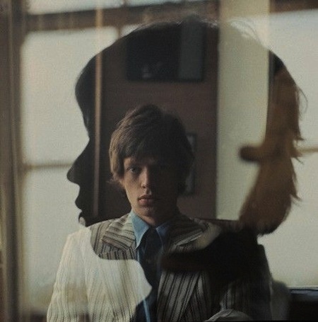 Mick Jagger Double-Exposed Photograph