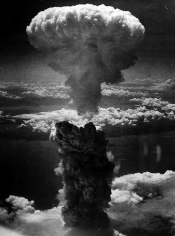 Nagasaki Atomic Bomb Mushroom Cloud