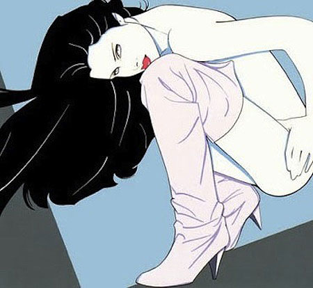 Patrick Nagel Painting