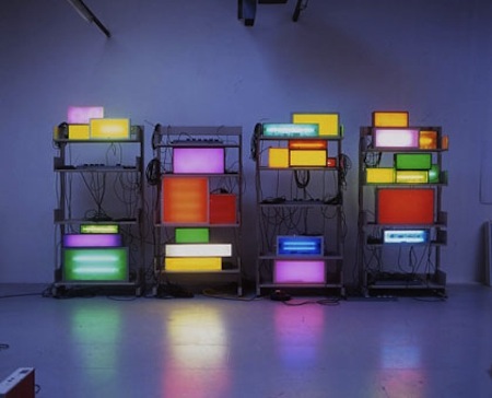 Neon Screens Installation